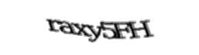 Security check image, please type the characters shown